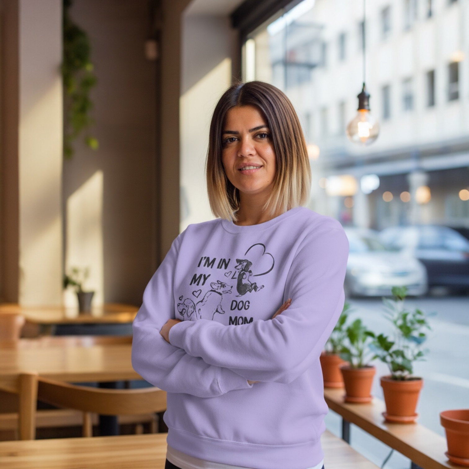 I’m In My Dog Mom Era Sweatshirt – Cozy Dog Mom Crewneck | Gift for Dog Lovers
