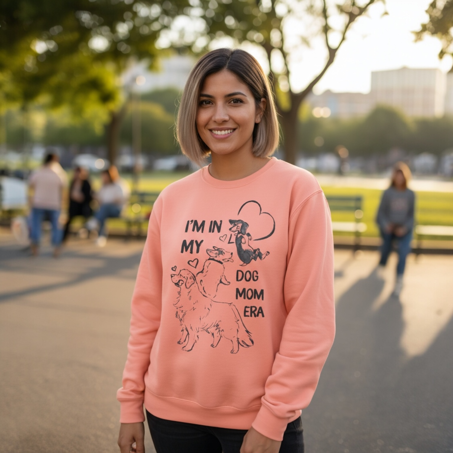 I’m In My Dog Mom Era Sweatshirt – Cozy Dog Mom Crewneck | Gift for Dog Lovers