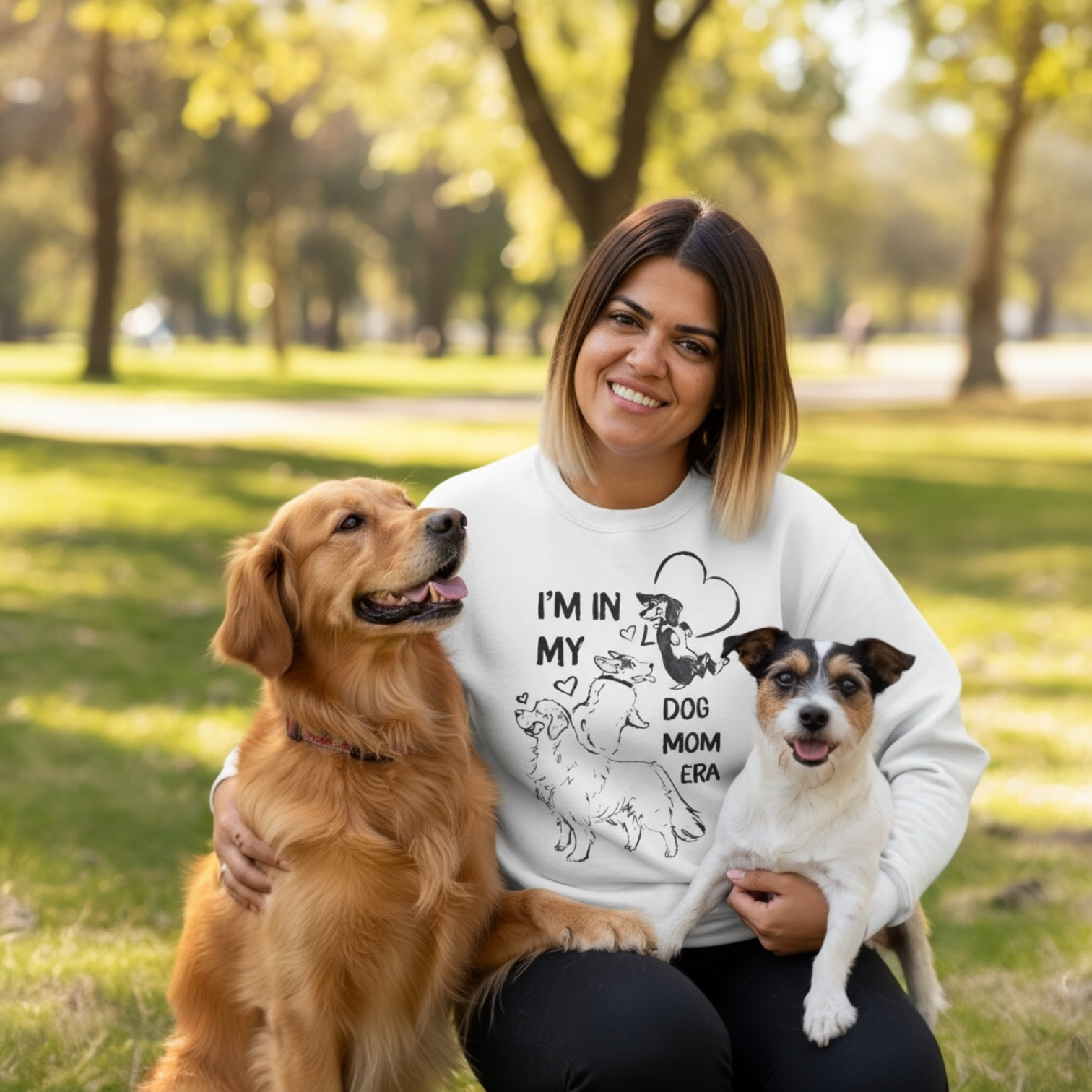 I’m In My Dog Mom Era Sweatshirt – Cozy Dog Mom Crewneck | Gift for Dog Lovers