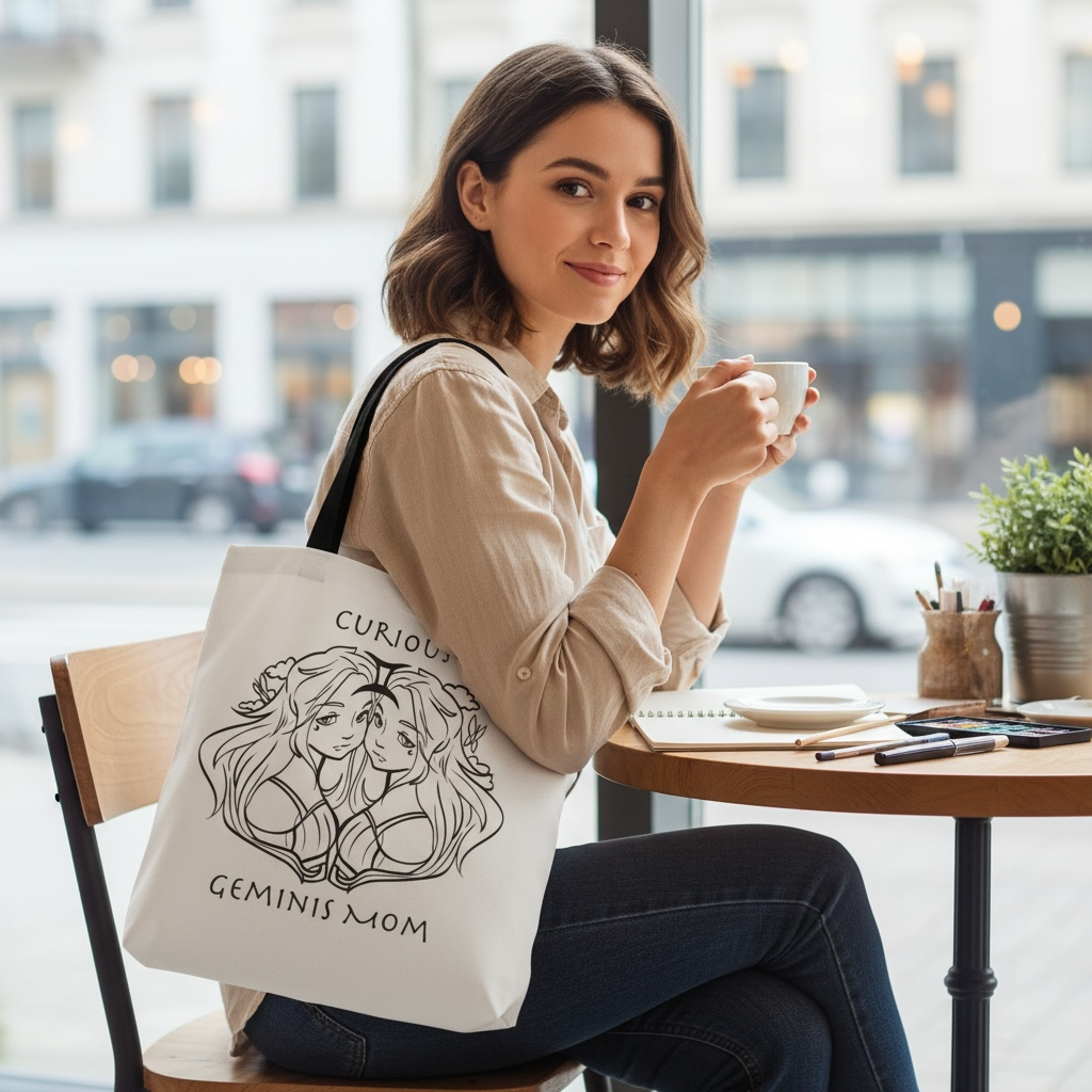 Geminis Mom | Tote Bag — Zodiac Astrology Gift