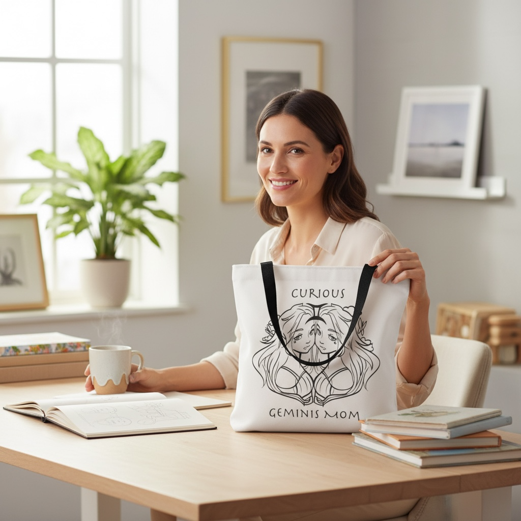 Geminis Mom | Tote Bag — Zodiac Astrology Gift