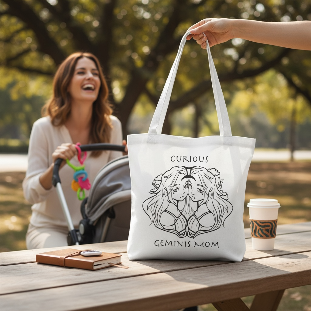 Geminis Mom | Tote Bag — Zodiac Astrology Gift