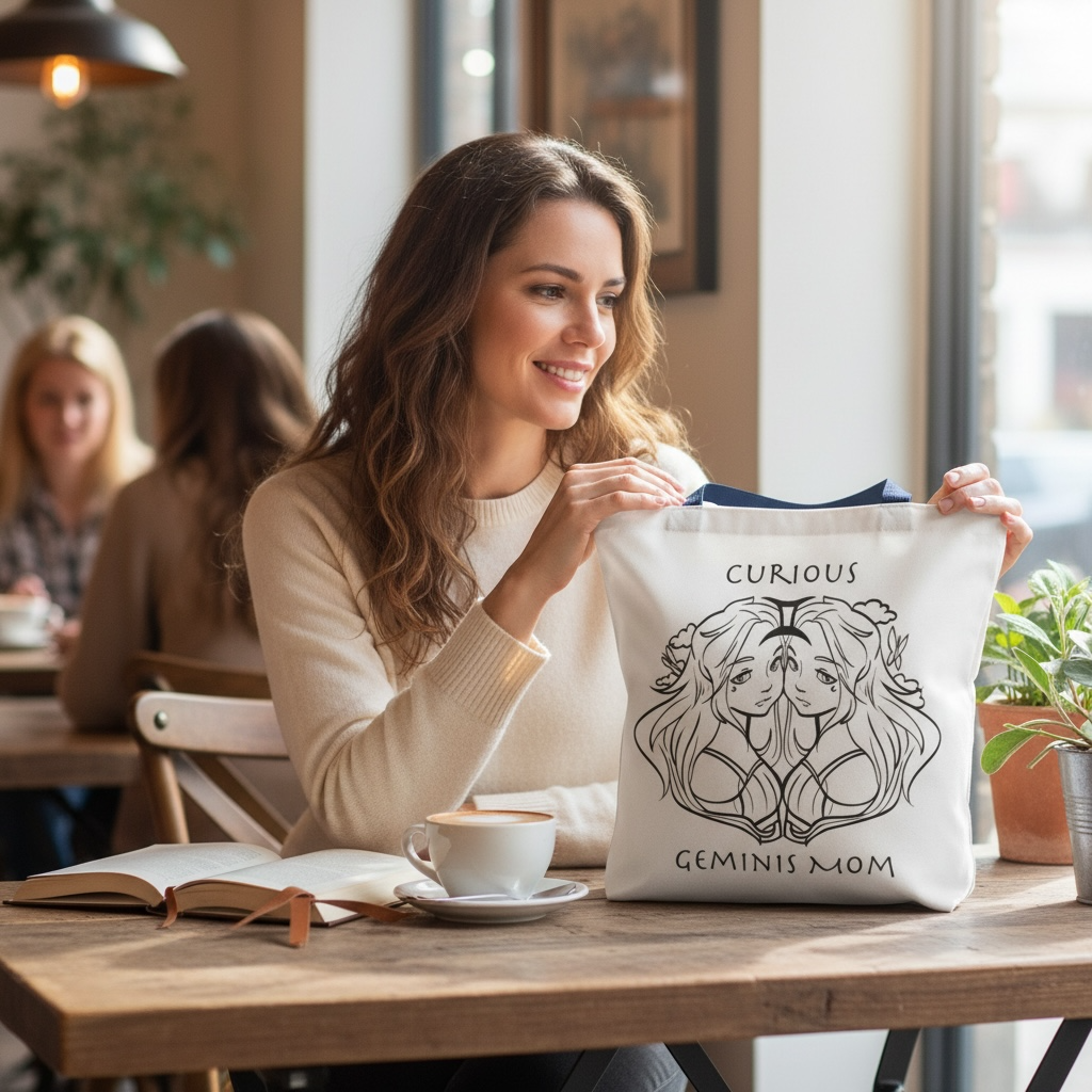 Geminis Mom | Tote Bag — Zodiac Astrology Gift