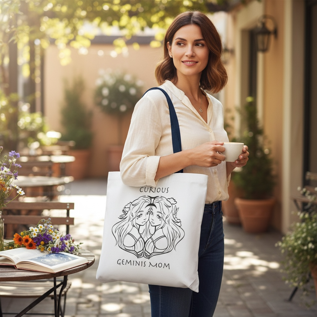 Geminis Mom | Tote Bag — Zodiac Astrology Gift
