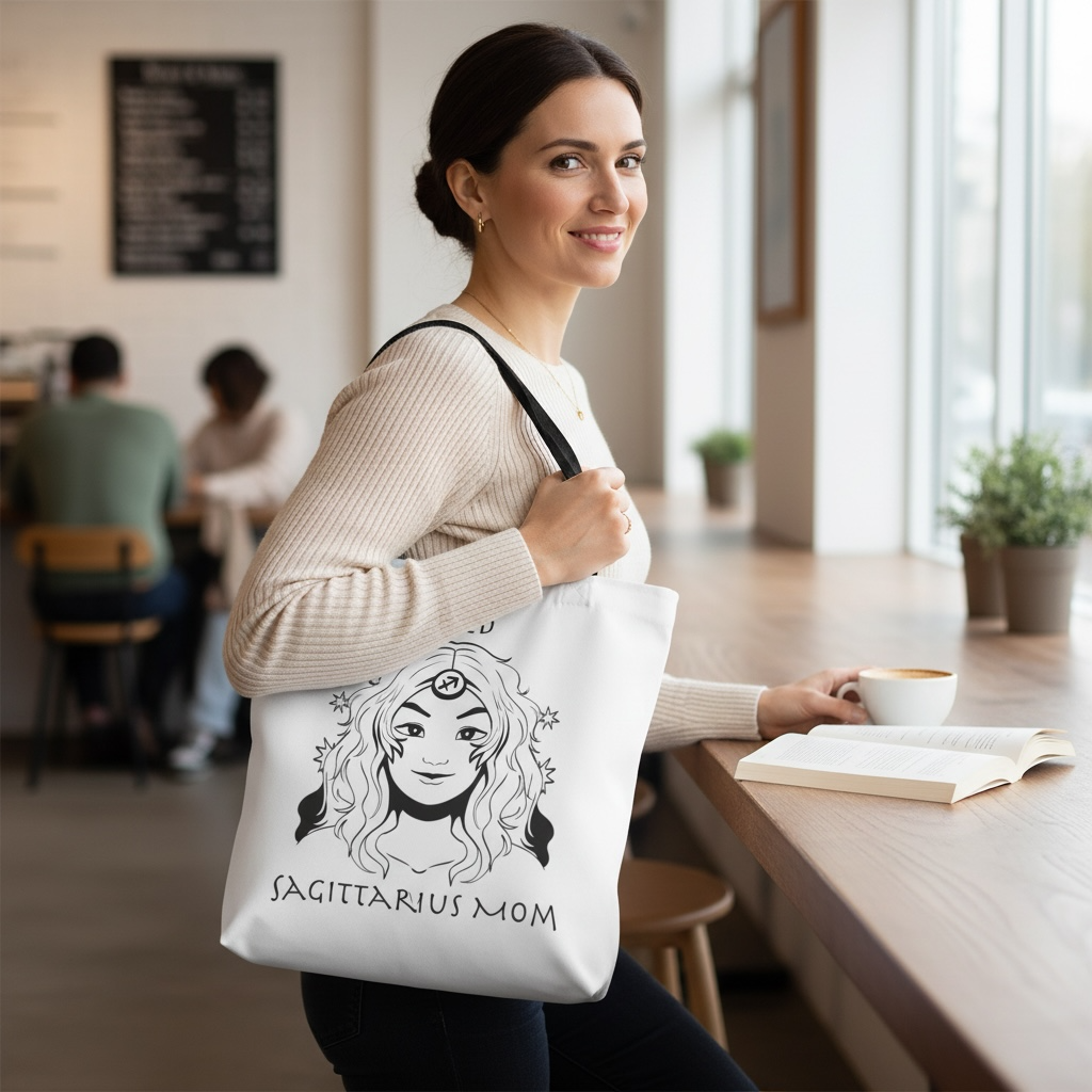 Sagittarius Mom | Tote Bag - Zodiac Astrology Gift