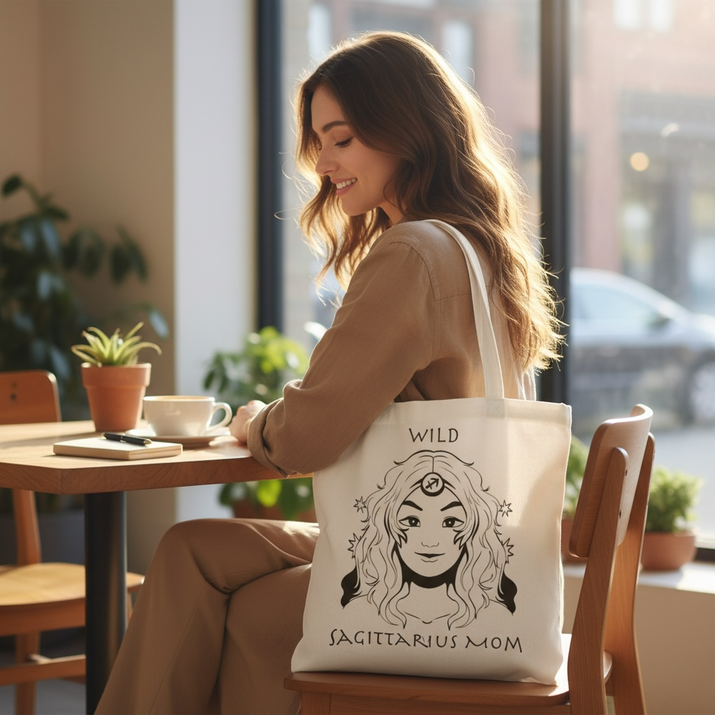 Sagittarius Mom | Tote Bag - Zodiac Astrology Gift