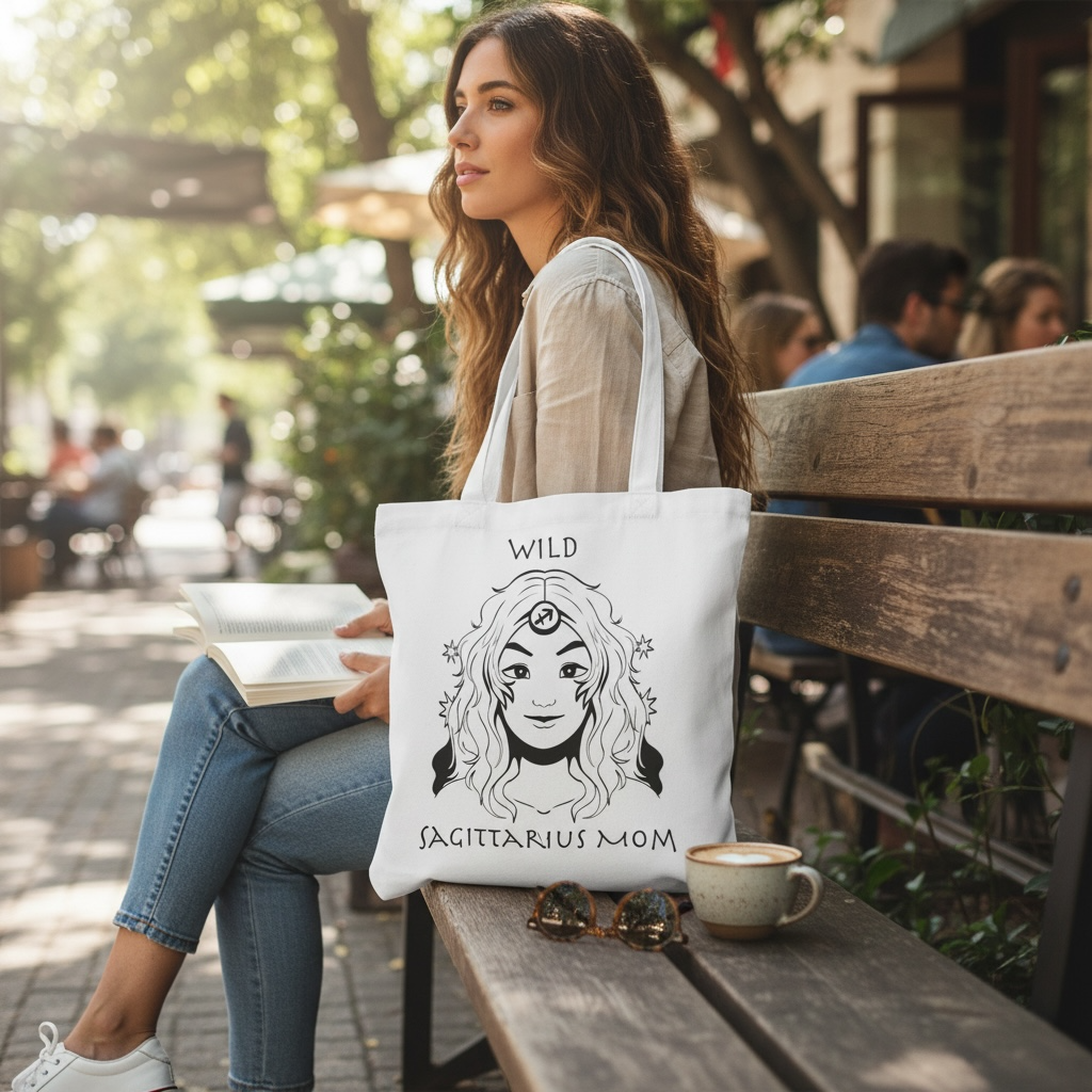 Sagittarius Mom | Tote Bag - Zodiac Astrology Gift