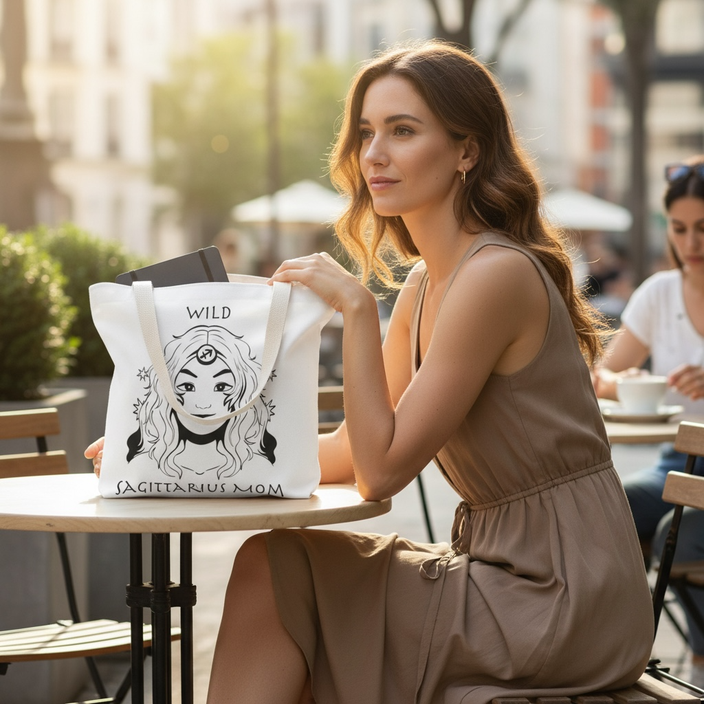 Sagittarius Mom | Tote Bag - Zodiac Astrology Gift