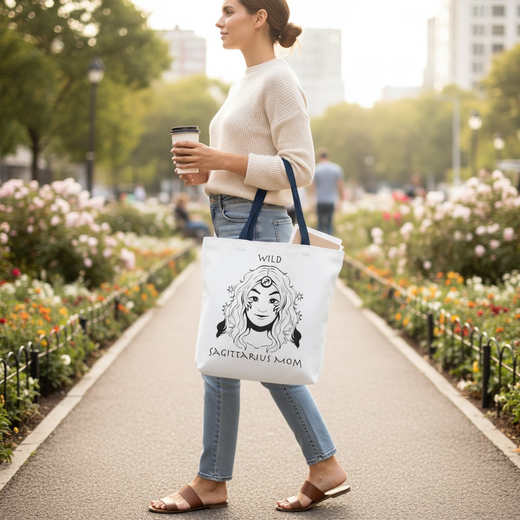 Sagittarius Mom | Tote Bag - Zodiac Astrology Gift