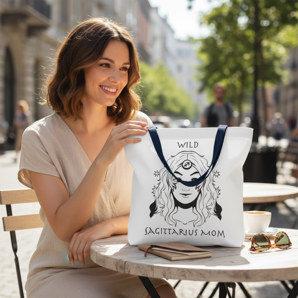 Sagittarius Mom | Tote Bag - Zodiac Astrology Gift