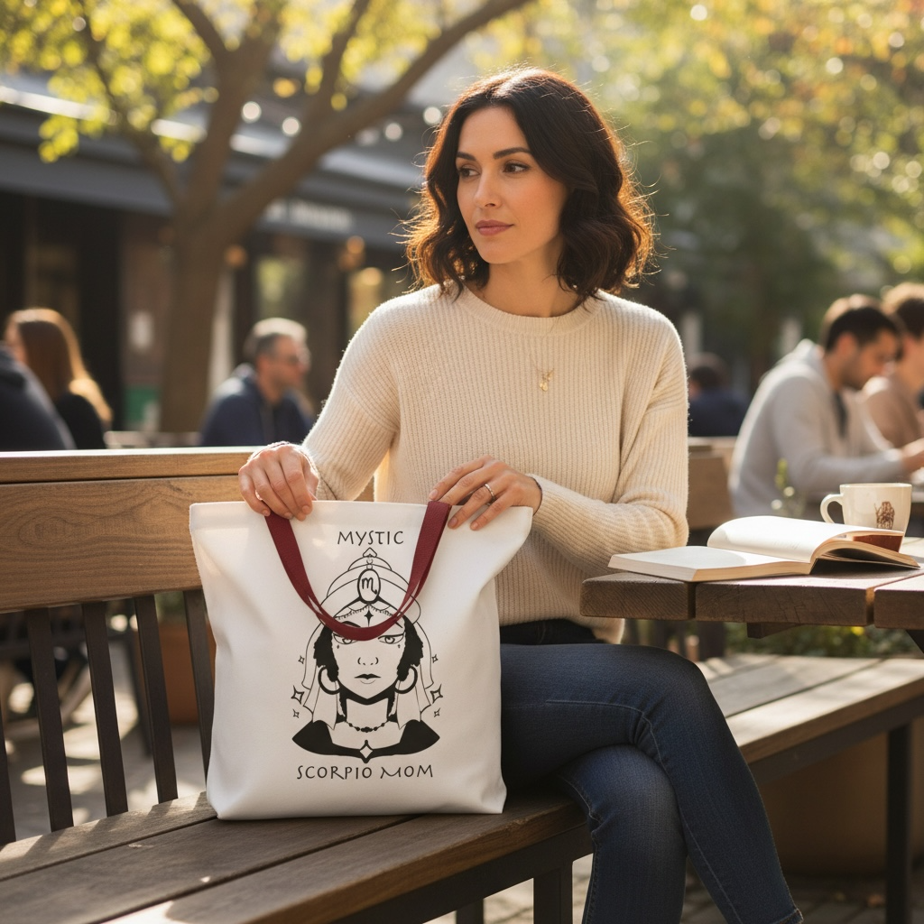 Scorpio Mom | Tote Bag — Zodiac Astrology Gift