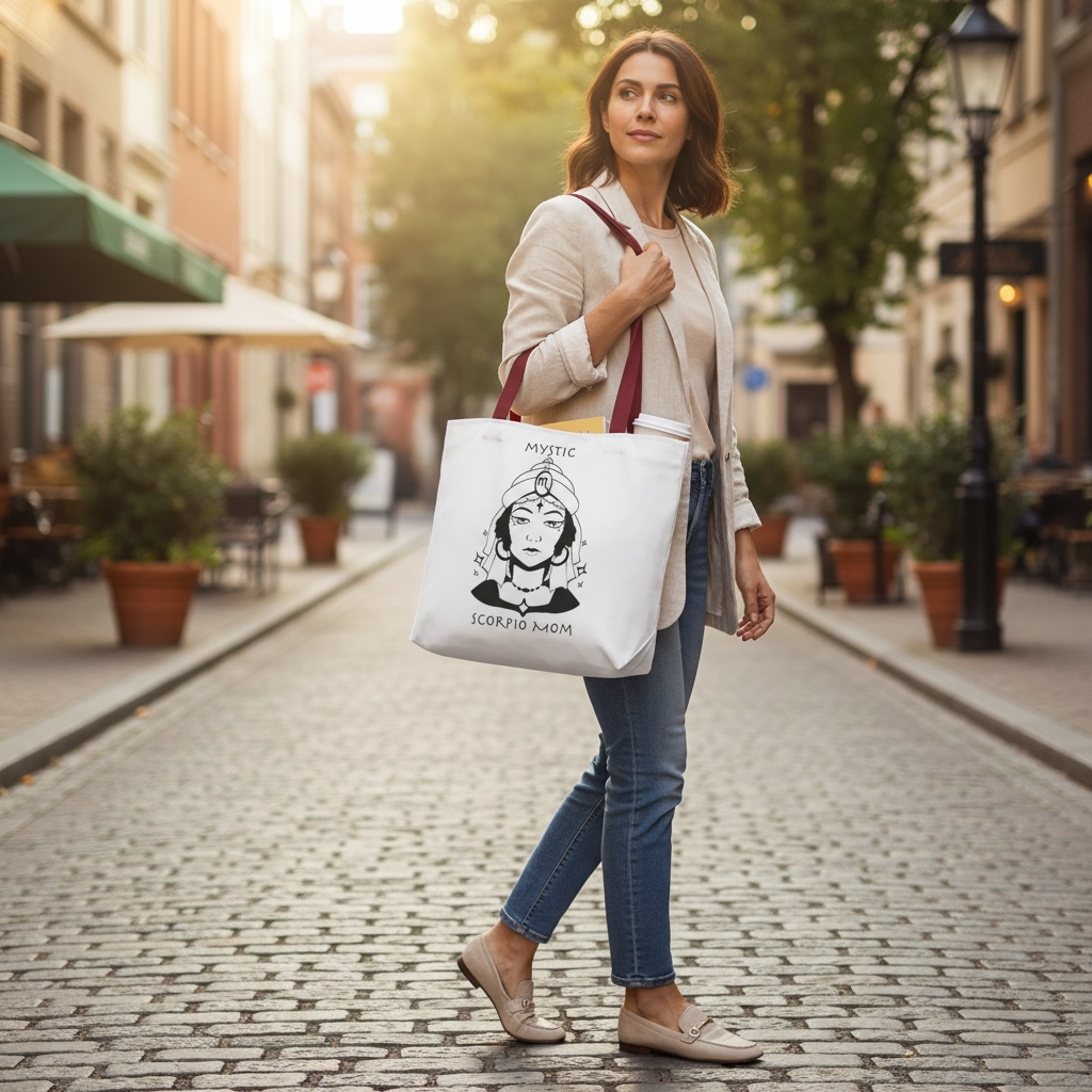 Scorpio Mom | Tote Bag — Zodiac Astrology Gift
