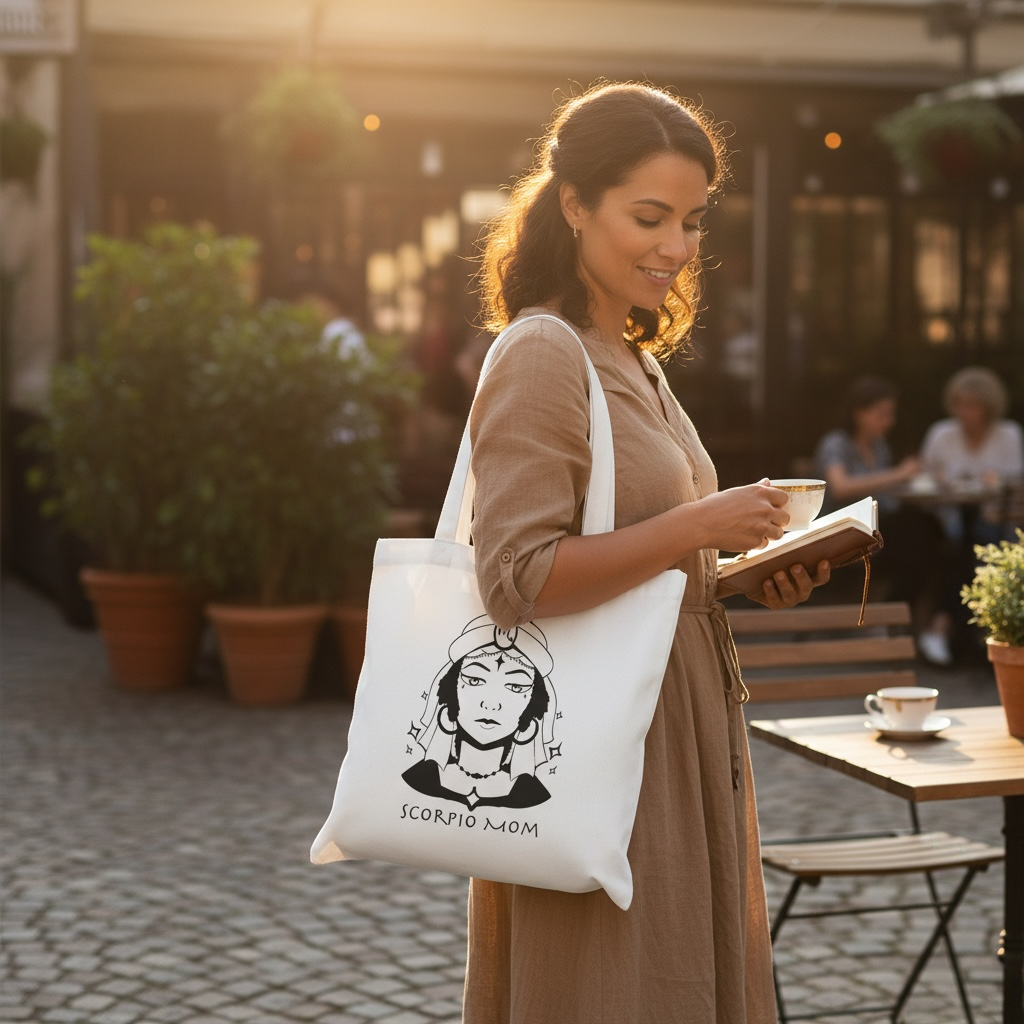 Scorpio Mom | Tote Bag — Zodiac Astrology Gift