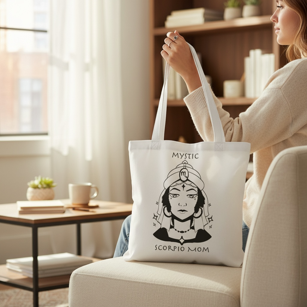 Scorpio Mom | Tote Bag — Zodiac Astrology Gift