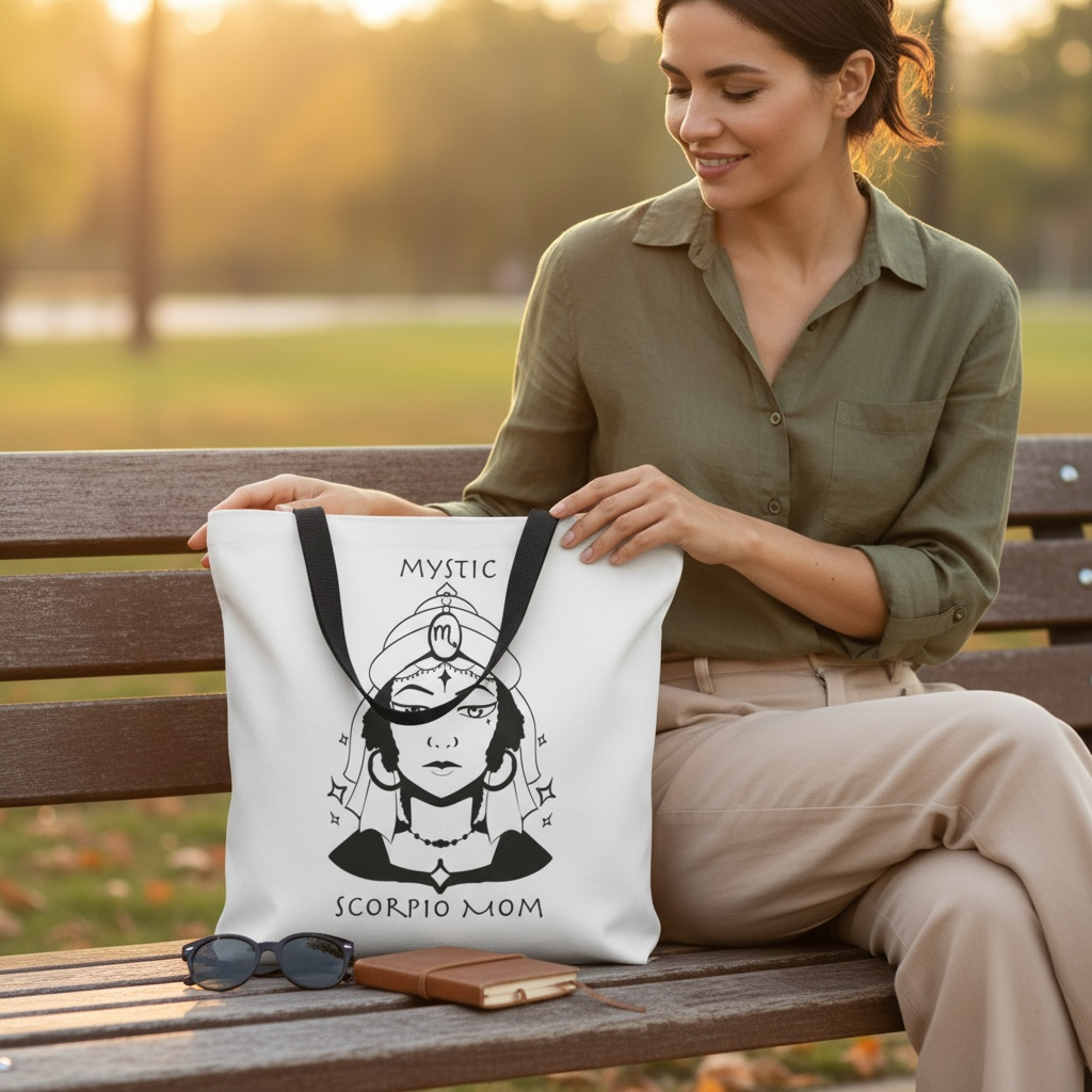 Scorpio Mom | Tote Bag — Zodiac Astrology Gift
