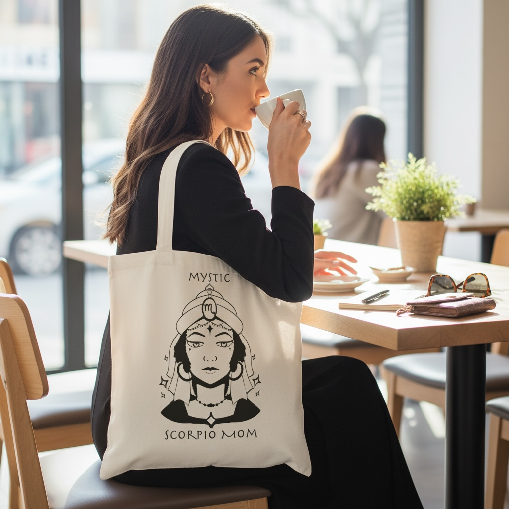 Scorpio Mom | Tote Bag — Zodiac Astrology Gift