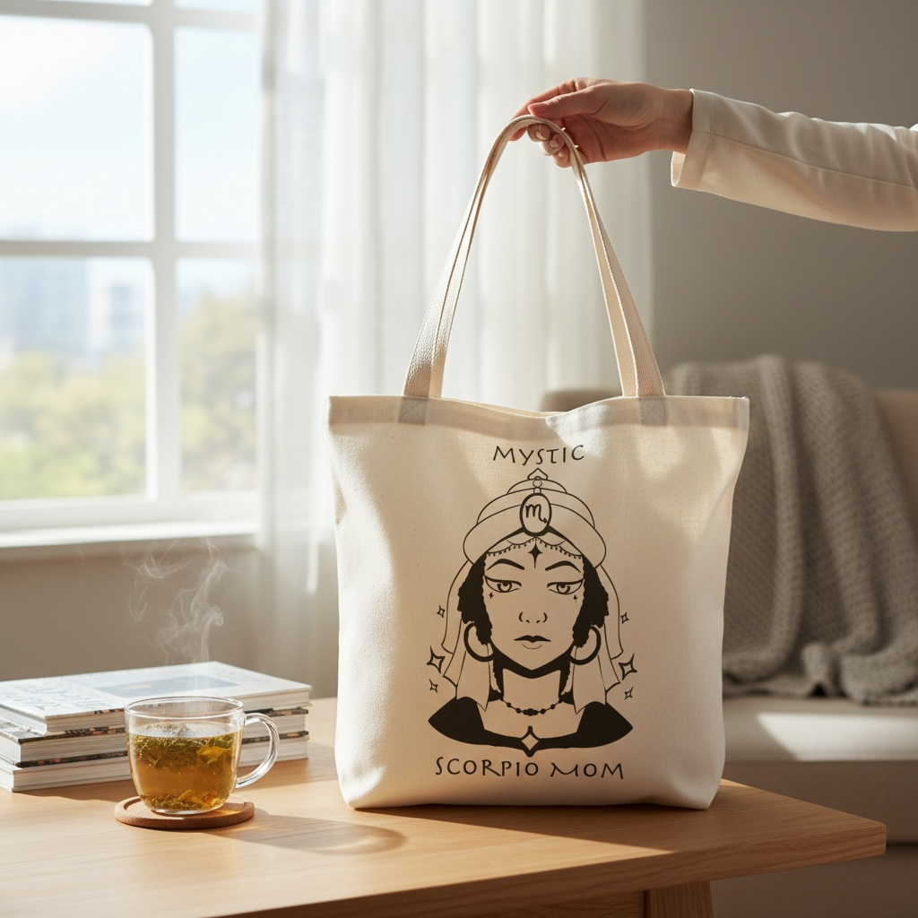 Scorpio Mom | Tote Bag — Zodiac Astrology Gift