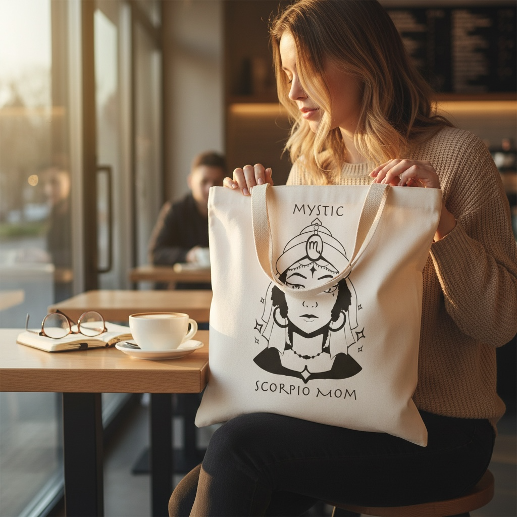 Scorpio Mom | Tote Bag — Zodiac Astrology Gift