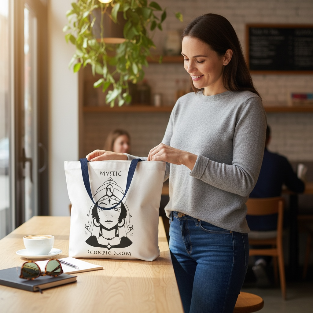 Scorpio Mom | Tote Bag — Zodiac Astrology Gift