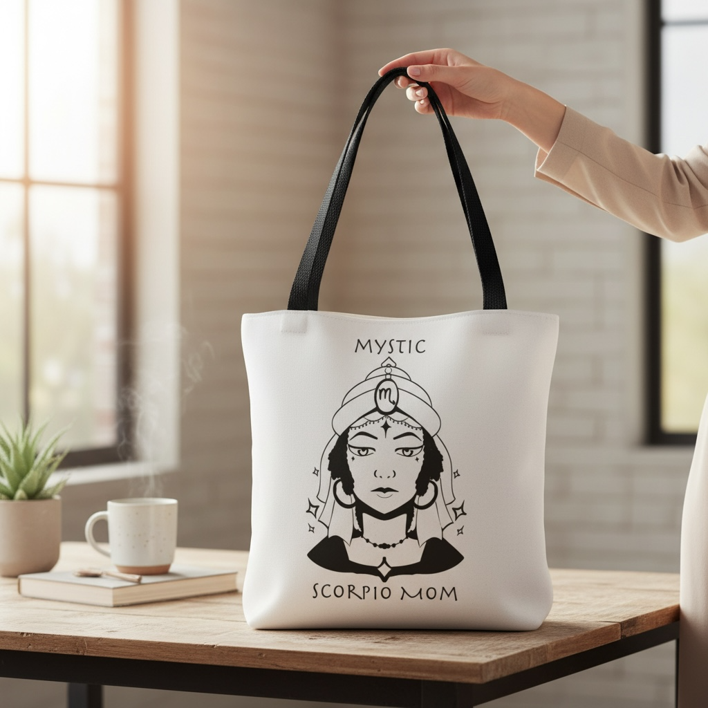 Scorpio Mom | Tote Bag — Zodiac Astrology Gift