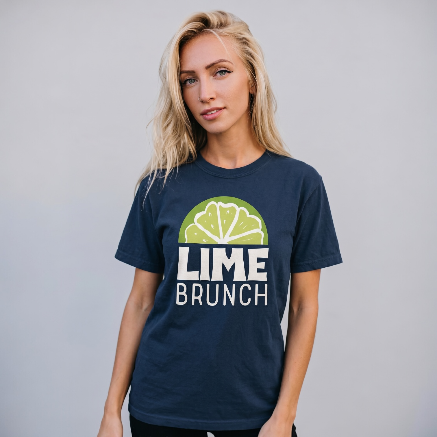 Lime Brunch T-Shirt – Citrus Summer Graphic Tee