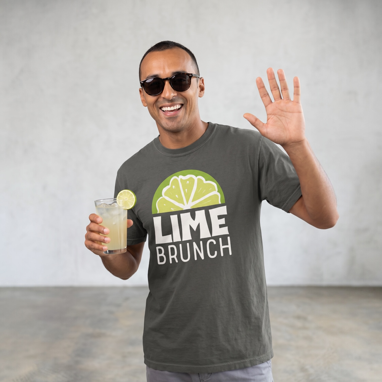 Lime Brunch T-Shirt – Citrus Summer Graphic Tee