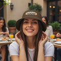 Orange Brunch Bucket Hat – Citrus Summer Vibes