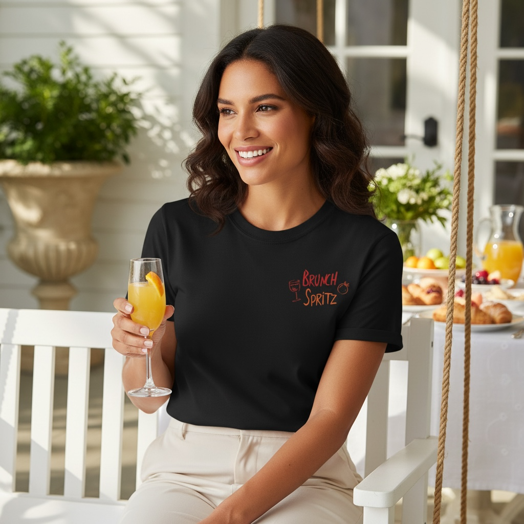 Brunch Spritz T-Shirt - Citrus Summer Graphic Tee