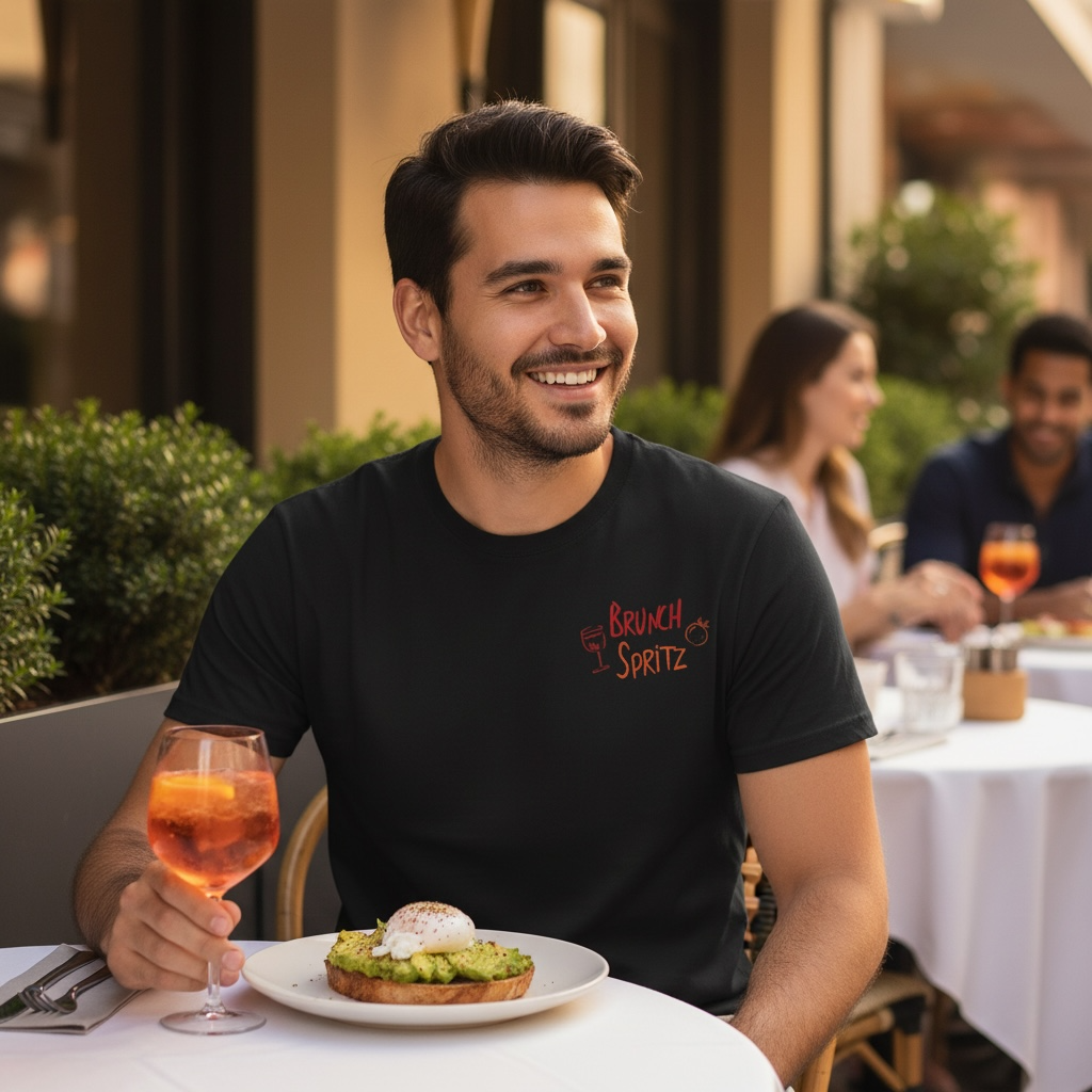 Brunch Spritz T-Shirt - Citrus Summer Graphic Tee