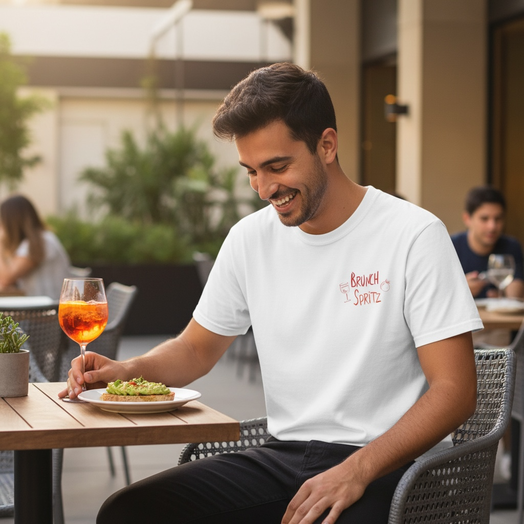 Brunch Spritz T-Shirt - Citrus Summer Graphic Tee