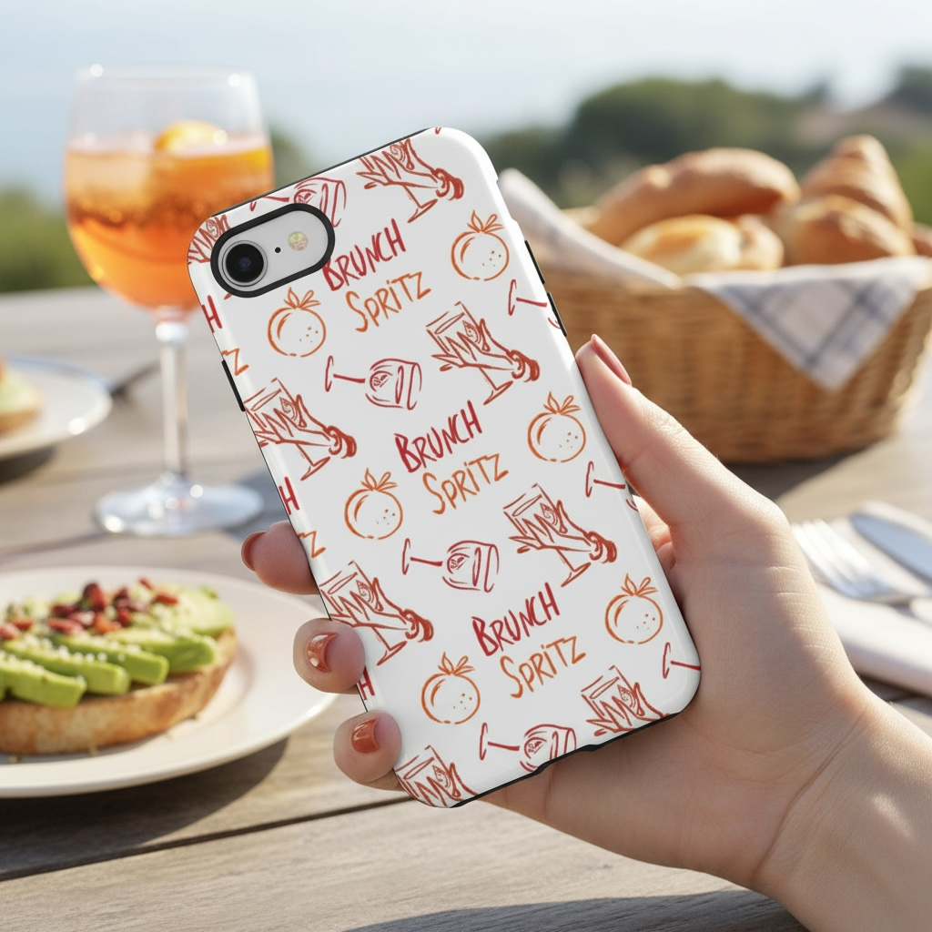 Brunch Spritz Phone Case — Cute Citrus Tough Case