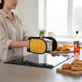 Aperol Brunch Yellow Double Oven Mitt — Citrus Kitchen Decor