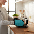 CinCin Double Oven Mitt — Turquoise Aperol Kitchen Decor