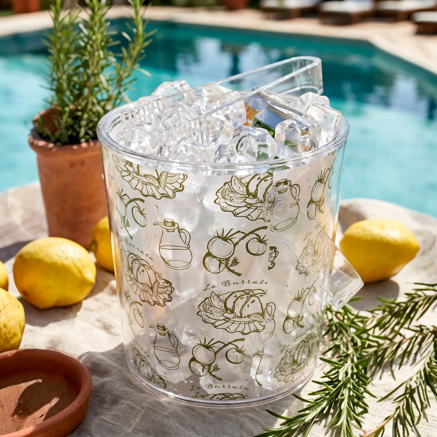 La Burrata Ice Bucket - Italian Kitchen Barware