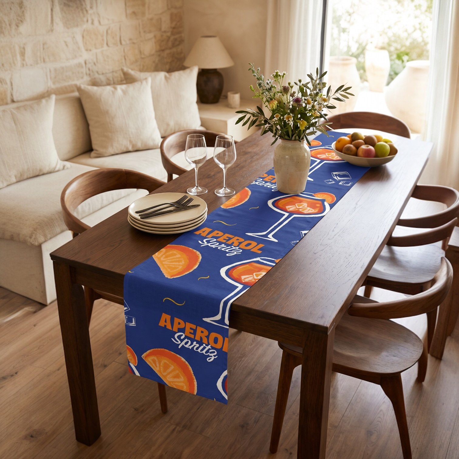 Table Runner (Cotton, Poly)
