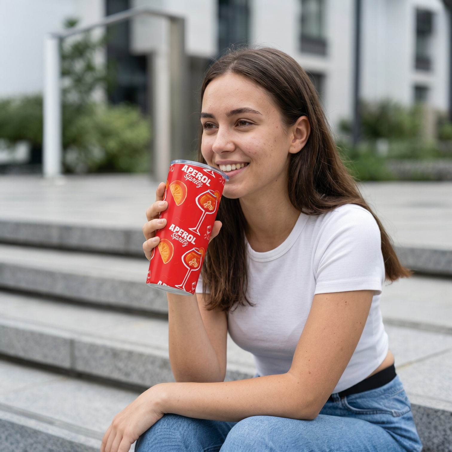 Aperol Spritz 20oz Tumbler — Red Aperol Inspired Design