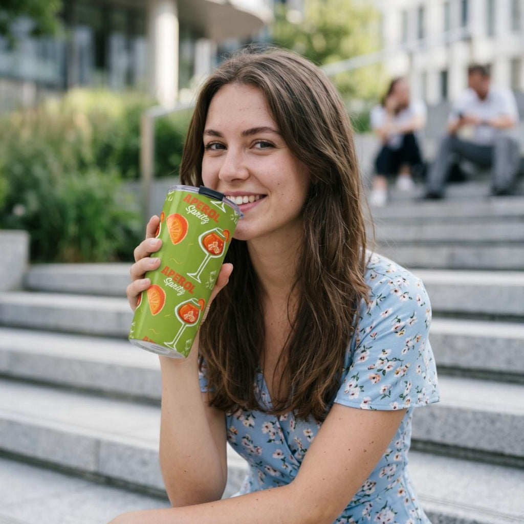Aperol Spritz 20oz Tumbler — Green Aperol Inspired Design