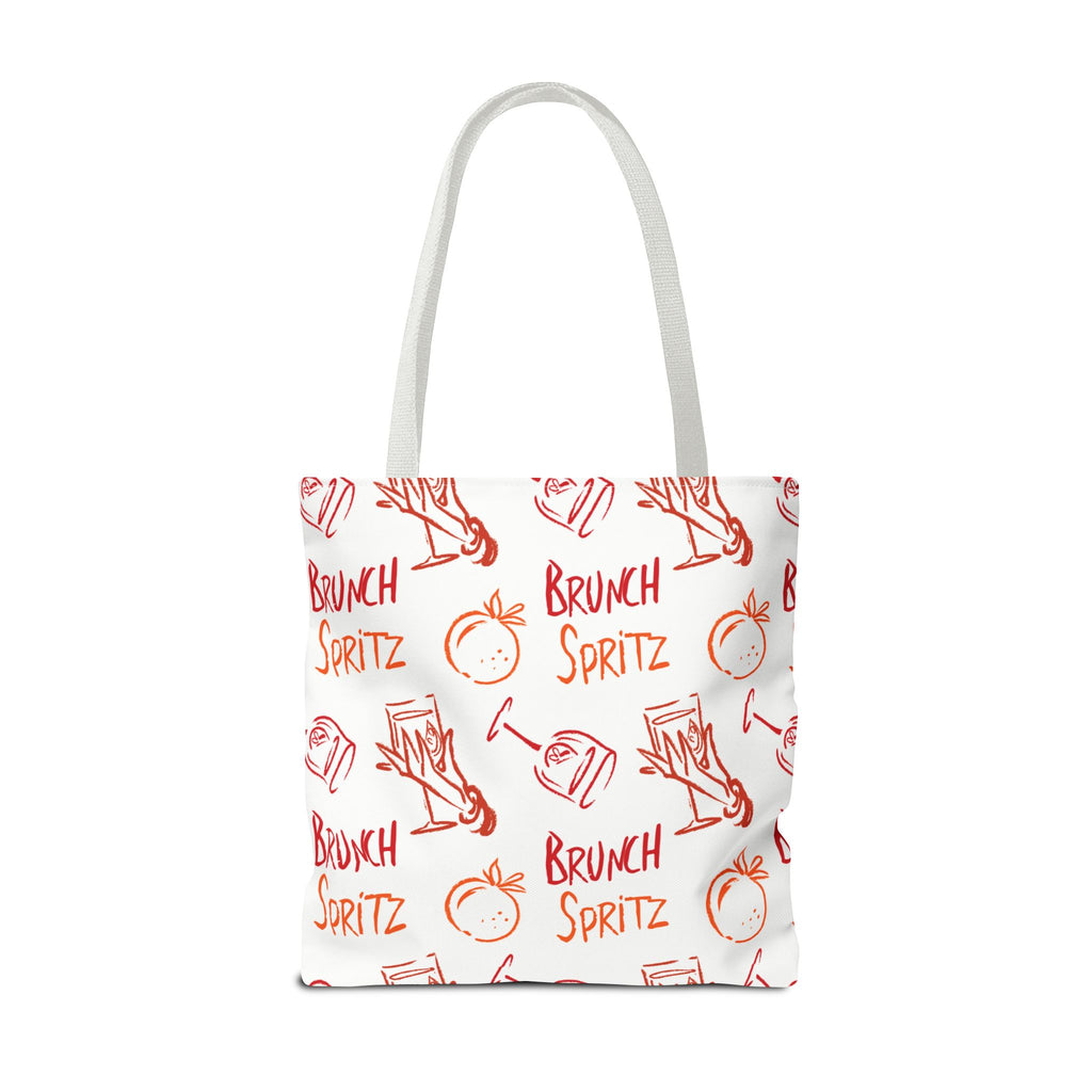 Brunch Spritz Pattern Tote Bag - Citrus All-Over Print