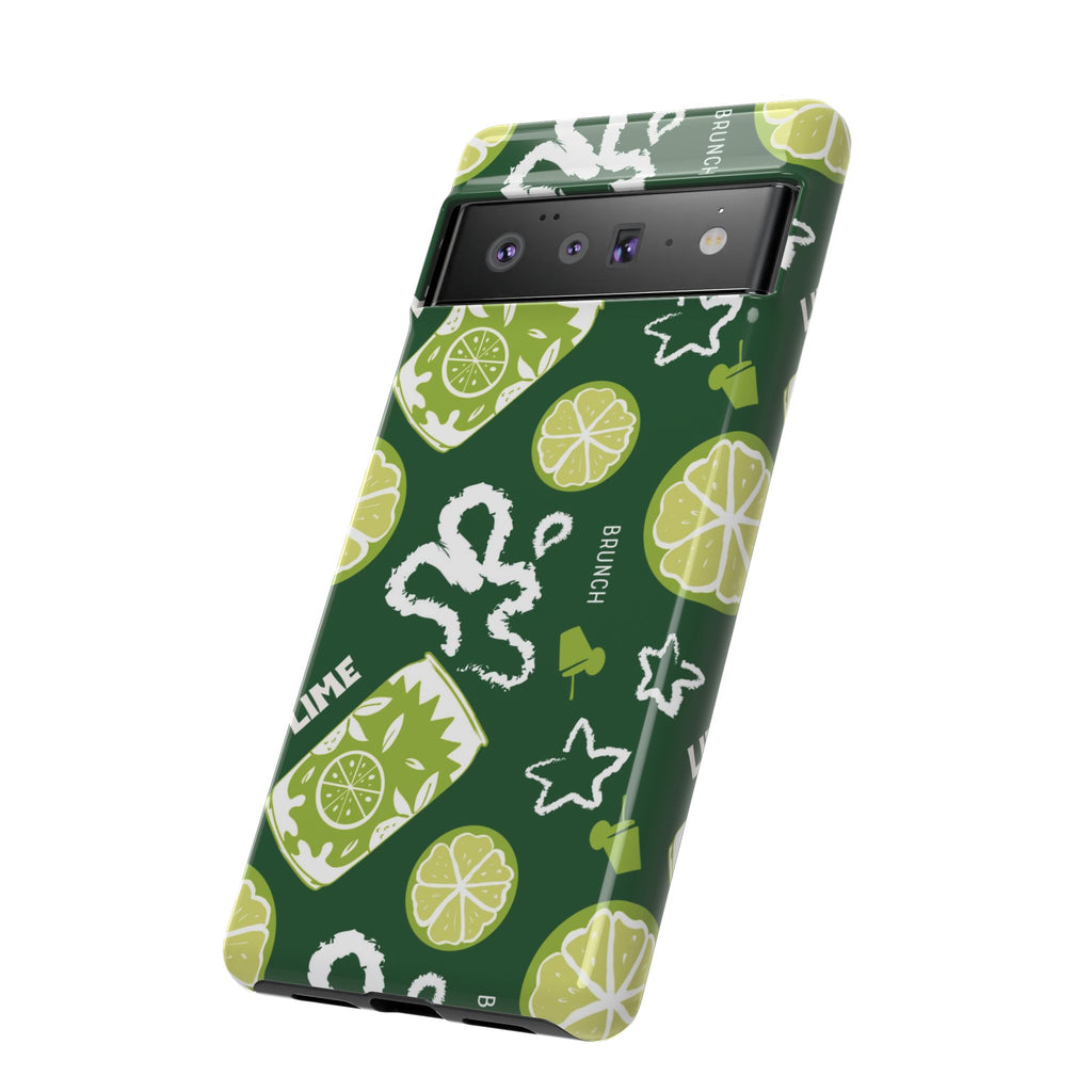 Lime Crush Tough Phone Case – Citrus Summer Vibes