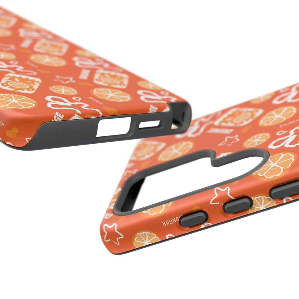 Orange Brunch Tough Phone Case – Orange Aperol Inspired Design