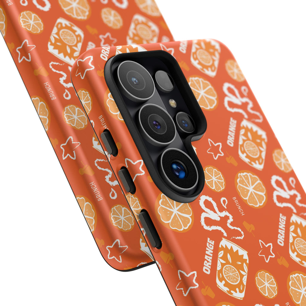 Orange Brunch Tough Phone Case – Orange Aperol Inspired Design