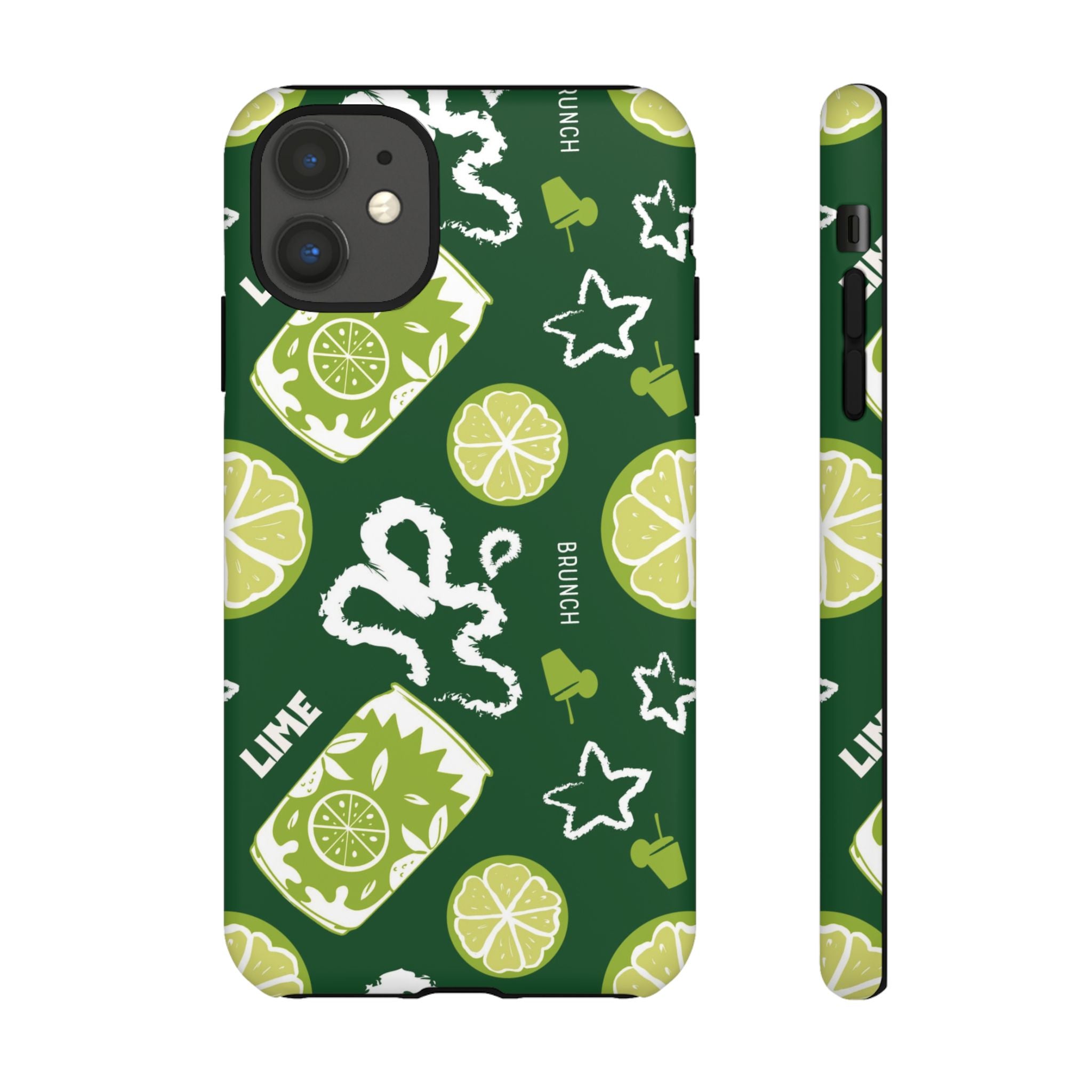 Lime Crush Tough Phone Case – Citrus Summer Vibes