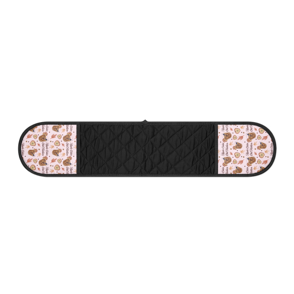 Apple Cider Old Fashioned Double Oven Mitt — Light Pink Apple Cider Collection Inspired Design