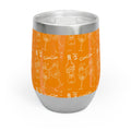 Cin Cin Cocktail Wine Tumbler — Orange Aperol Inspired Design