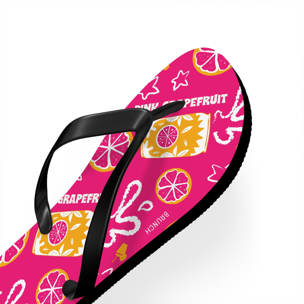 Pink Grapefruit Fruit Flip Flops – Pink Grapefruit Collection Inspired Design