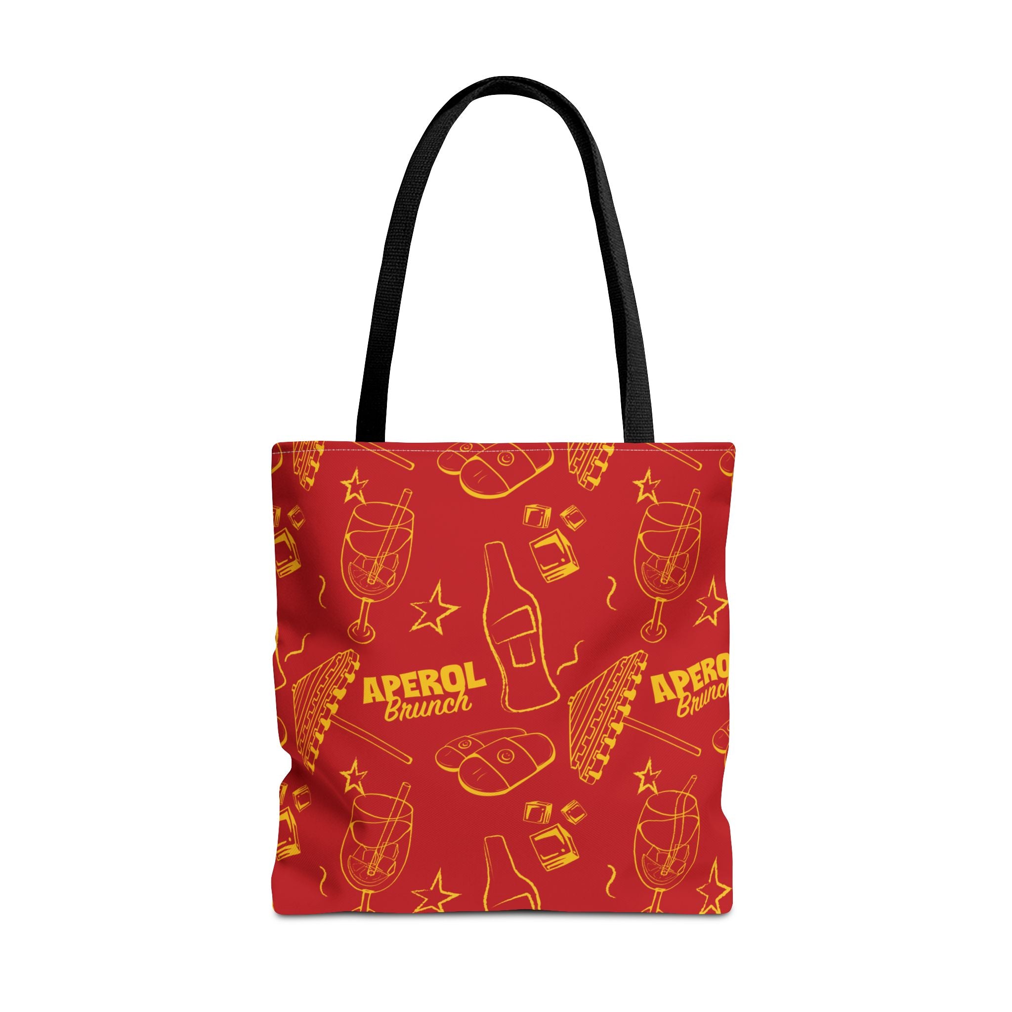 Aperol Brunch Tote Bag — Red Aperol Inspired Design