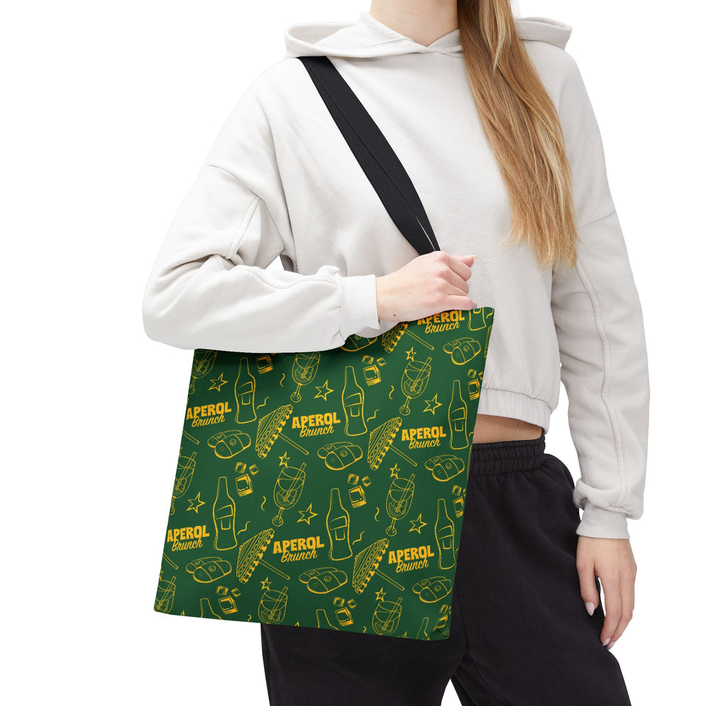 Aperol Brunch Tote Bag — Green Brunch Collection Inspired Design