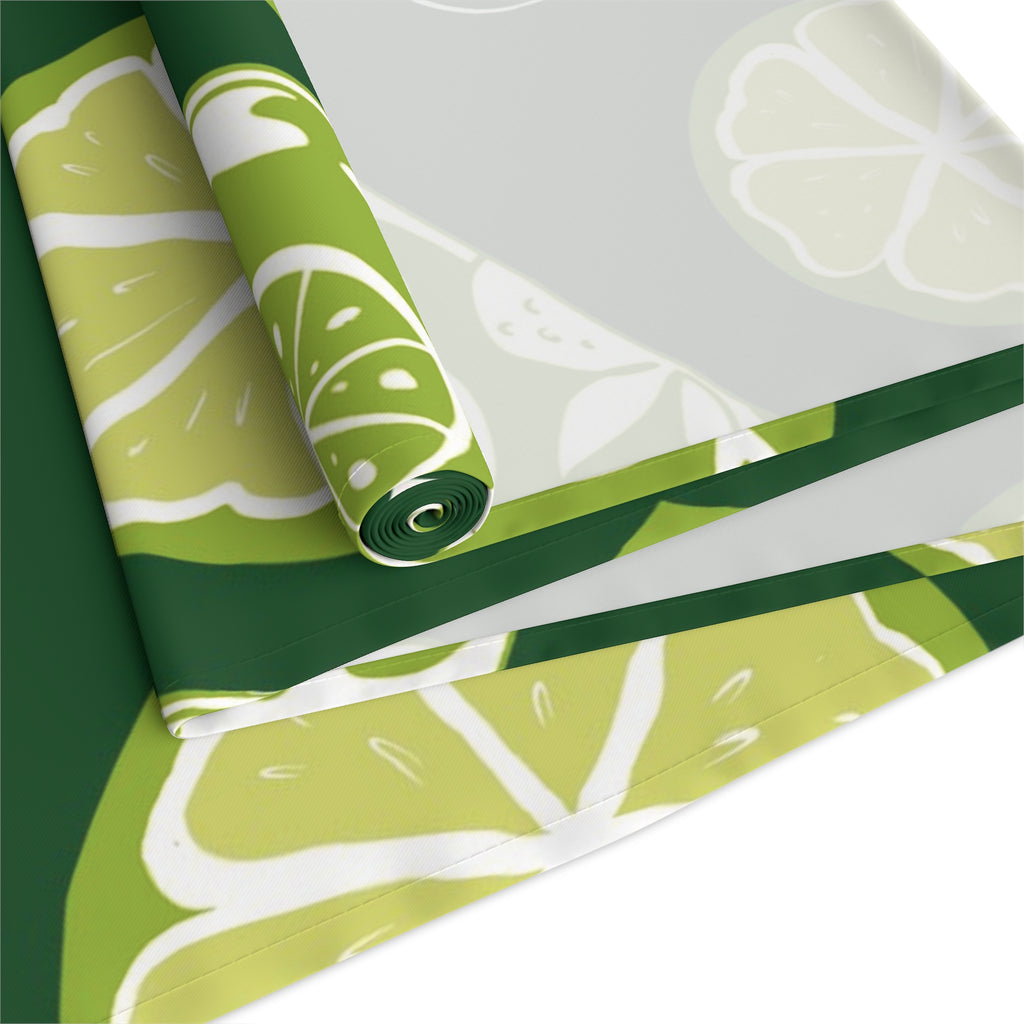 Lime Brunch Table Runner – Citrus Summer Table Decor