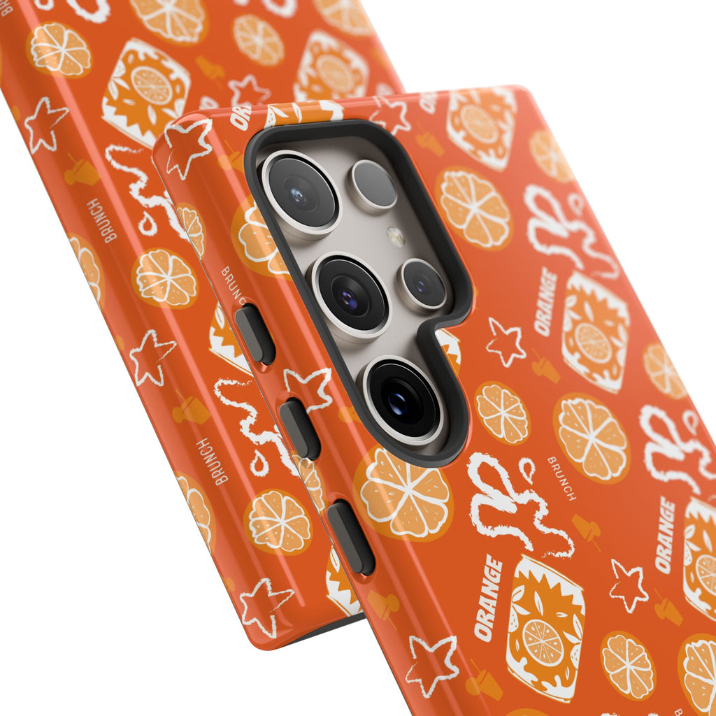 Orange Brunch Tough Phone Case – Orange Aperol Inspired Design