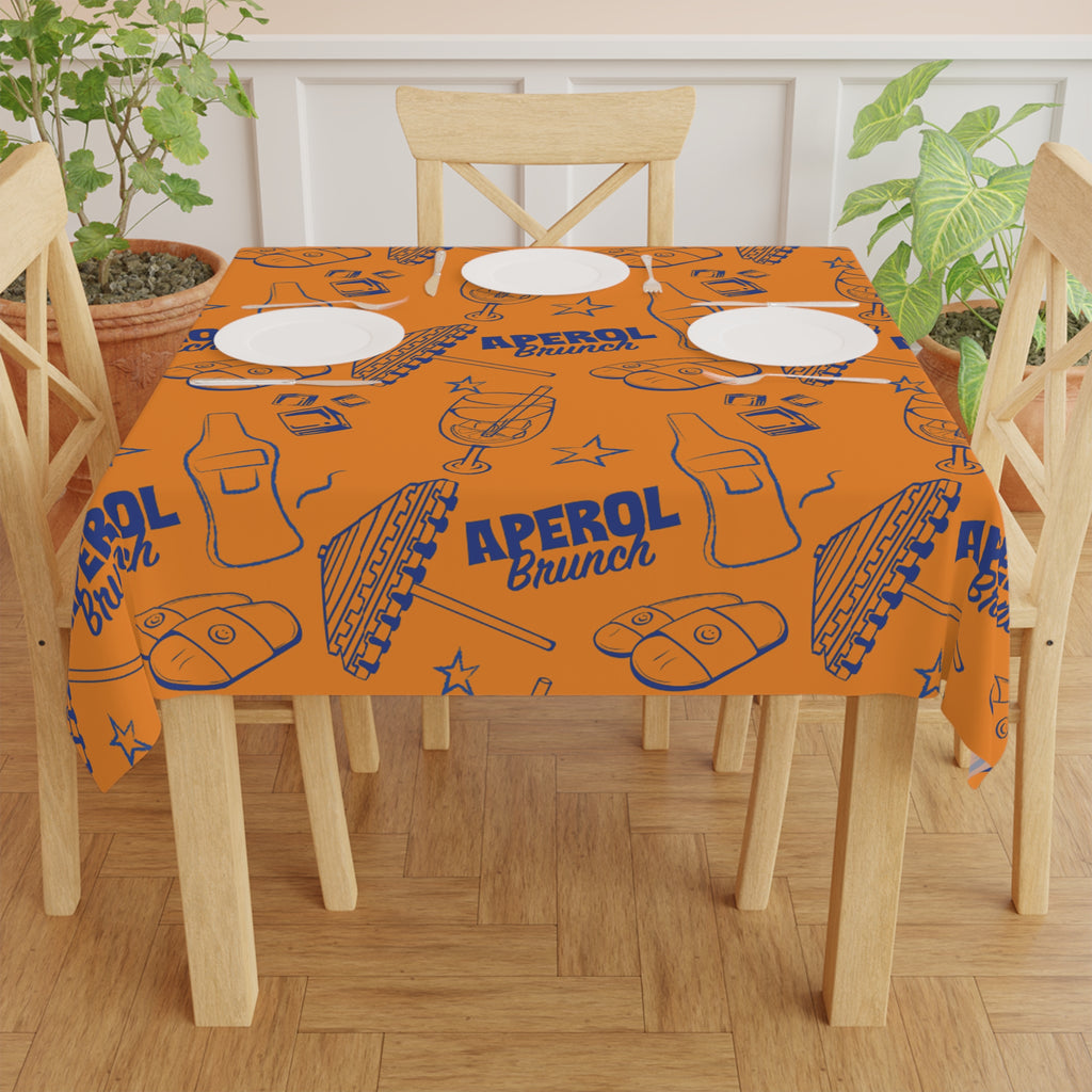 Aperol Brunch Collection Tablecloth — Orange Brunch Collection Inspired Design